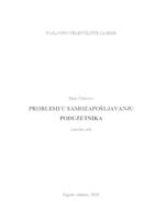 PROBLEMI U SAMOZAPOŠLJAVANJU PODUZETNIKA