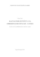 RAZVOJ PODUZETNIŠTVA NA ODREĐENOJ DESTINACIJI - CANNES