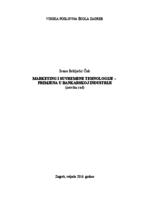 MARKETING I SUVREMENE TEHNOLOGIJE – PRIMJENA U BANKARSKOJ INDUSTRIJI