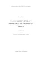 prikaz prve stranice dokumenta Uloga mekih vještina u upravljanju organizacijom i timom