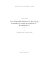 prikaz prve stranice dokumenta Nabava i prodaja transportnih kapaciteta na primjeru DSV Hrvatska d.o.o.