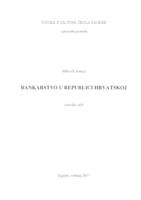 prikaz prve stranice dokumenta BANKARSTVO U REPUBLICI HRVATSKOJ