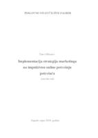 prikaz prve stranice dokumenta Implementacija strategija marketinga na impulzivnu online potrošnju potrošača