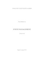 prikaz prve stranice dokumenta EVENT MANAGEMENT
