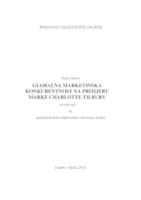 prikaz prve stranice dokumenta GLOBALNA MARKETINŠKA KONKURENTNOST NA PRIMJERU MARKE CHARLOTTE TILBURY