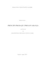 prikaz prve stranice dokumenta Principi prodaje i pregovaranja