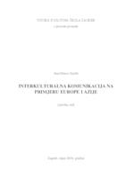 prikaz prve stranice dokumenta INTERKULTURALNA KOMUNIKACIJA NA PRIMJERU EUROPE I AZIJE
