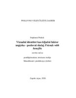 prikaz prve stranice dokumenta Vizualni identitet kao ključni faktor uspjeha - poslovni slučaj Friends with benefits