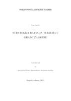 prikaz prve stranice dokumenta STRATEGIJA RAZVOJA TURIZMA U GRADU ZAGREBU